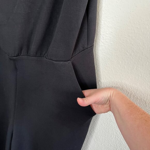 Spanx Womens Air Essentials Black Halter Jumpsuit Plus Size 1X - Picture 4 of 13